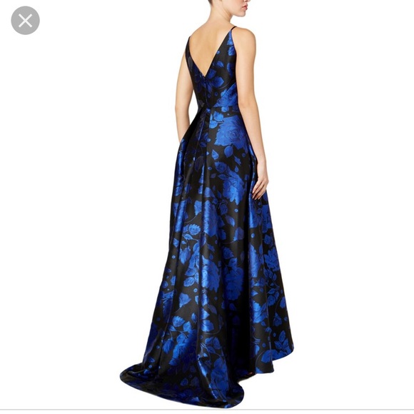 LAST ONE! NWT Calvin Klein Jacquard Gown - Picture 2 of 5